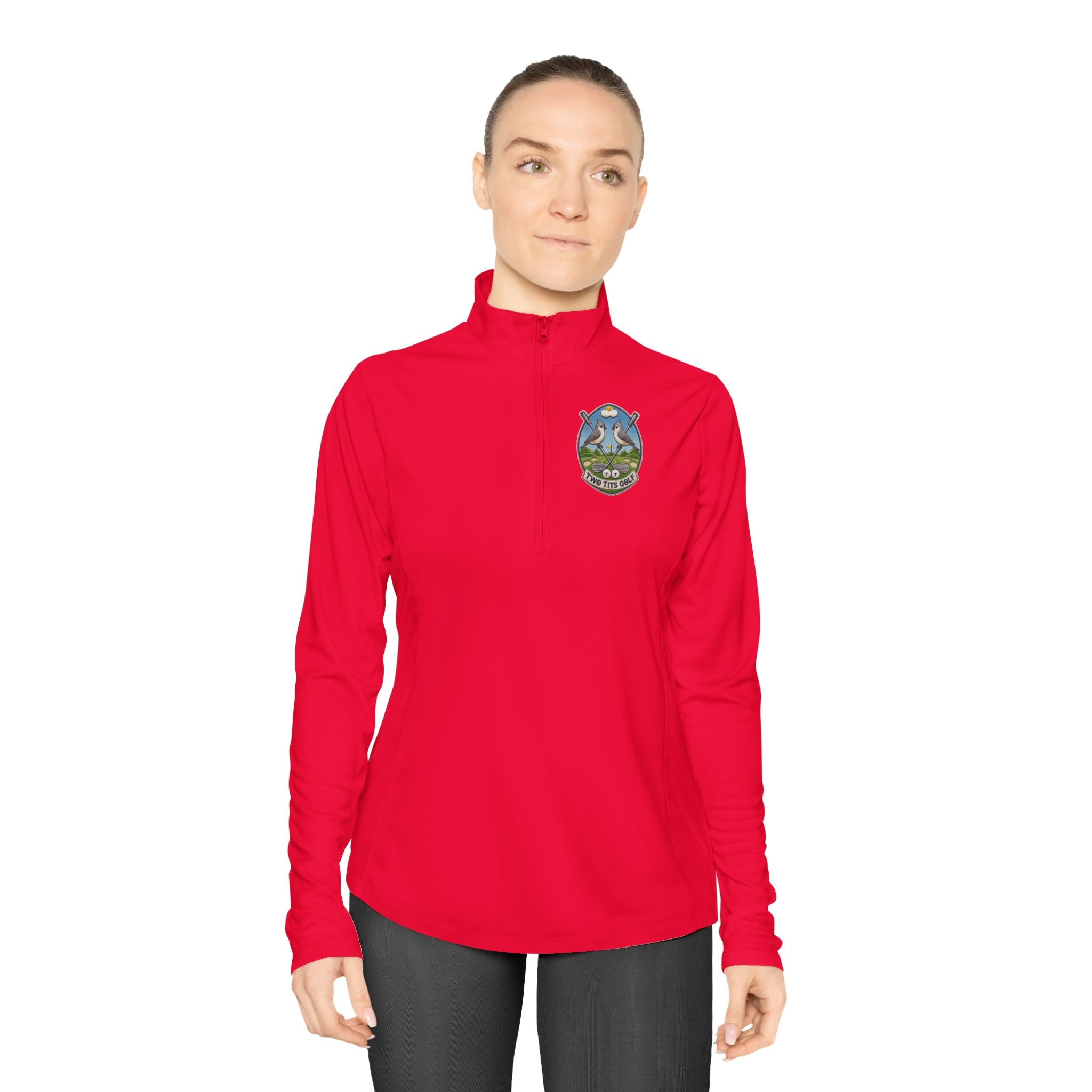 THE SHE-TIT ZIP Women's Quarter-Zip Pullover