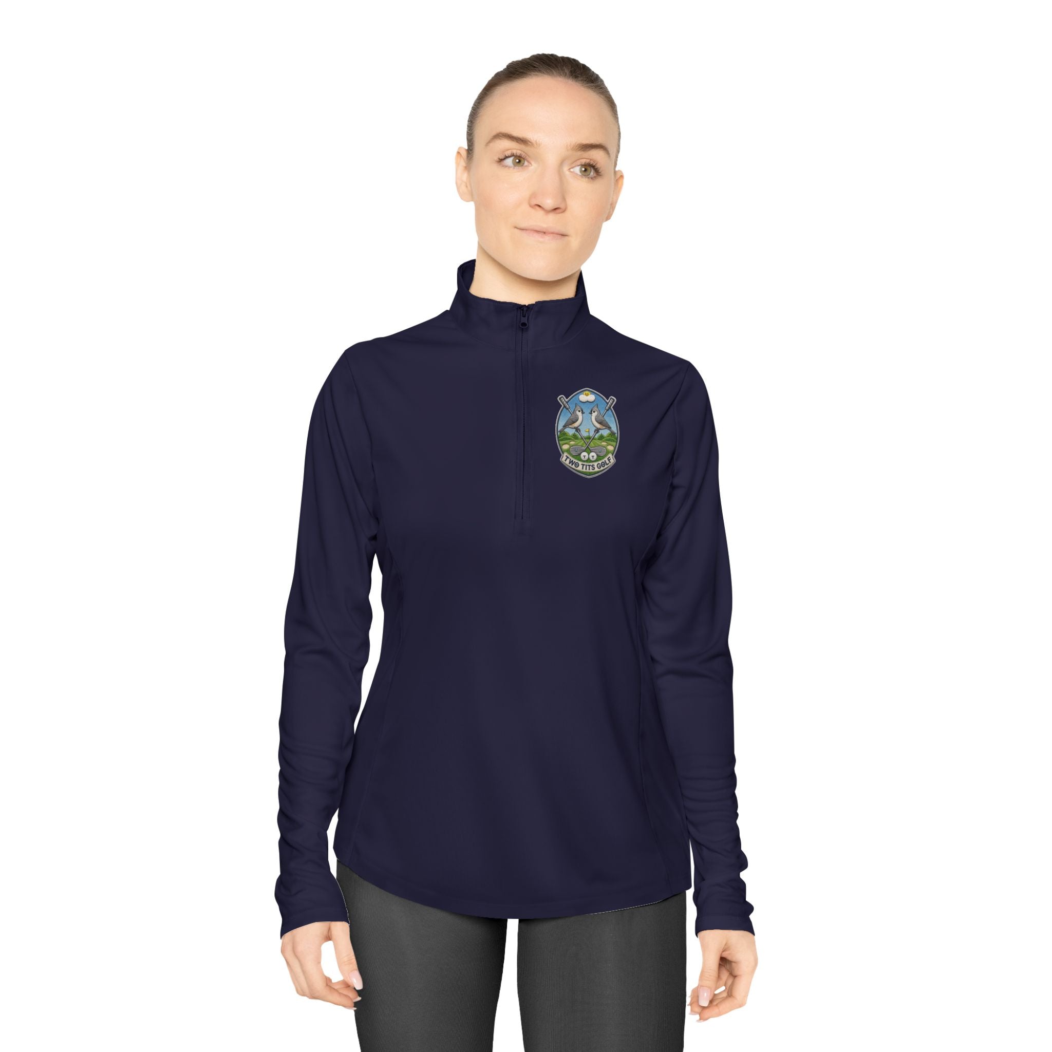 THE SHE-TIT ZIP Women's Quarter-Zip Pullover
