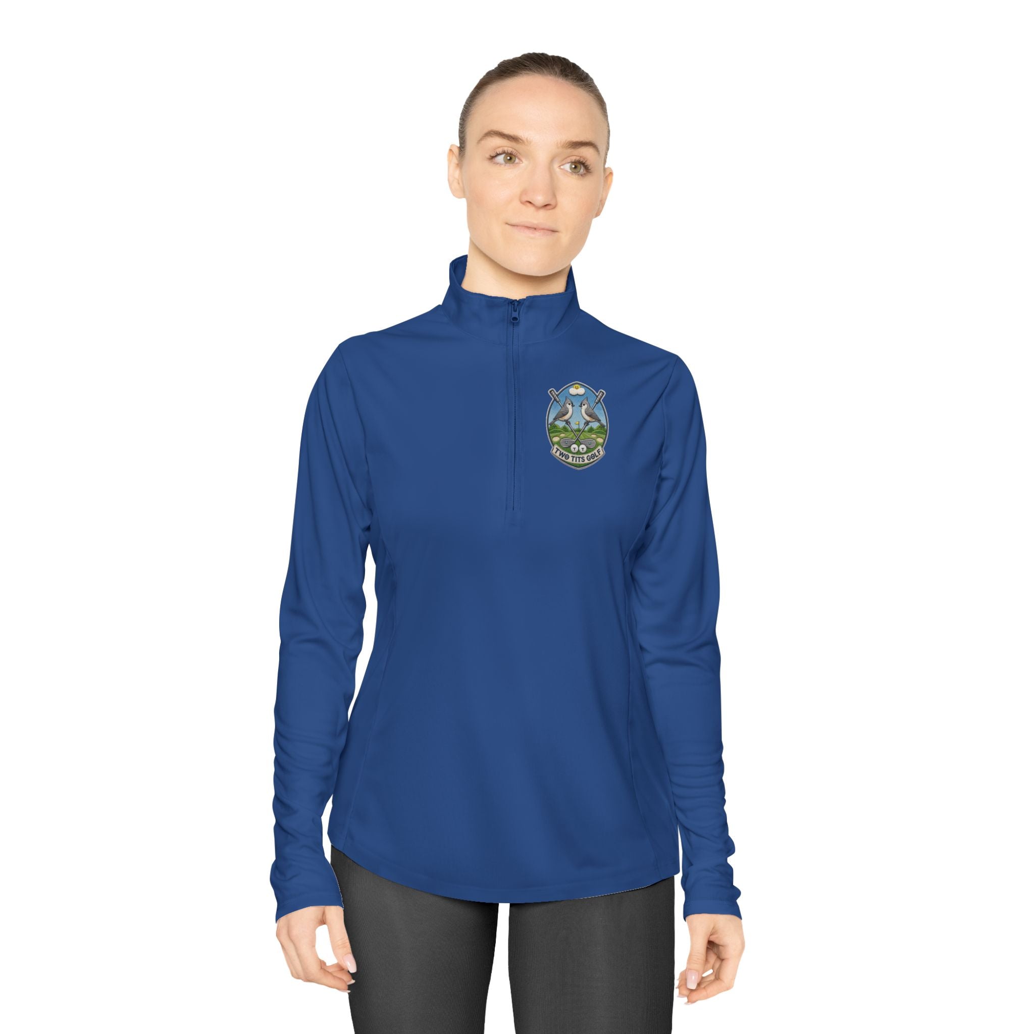 THE SHE-TIT ZIP Women's Quarter-Zip Pullover