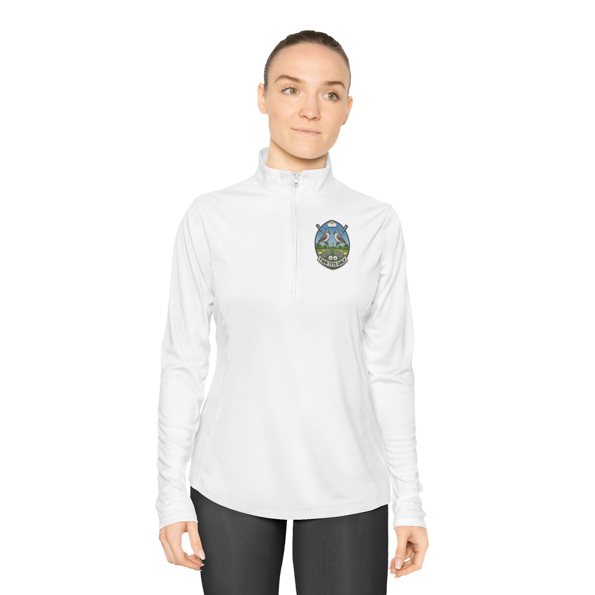 THE SHE-TIT ZIP Women's Quarter-Zip Pullover