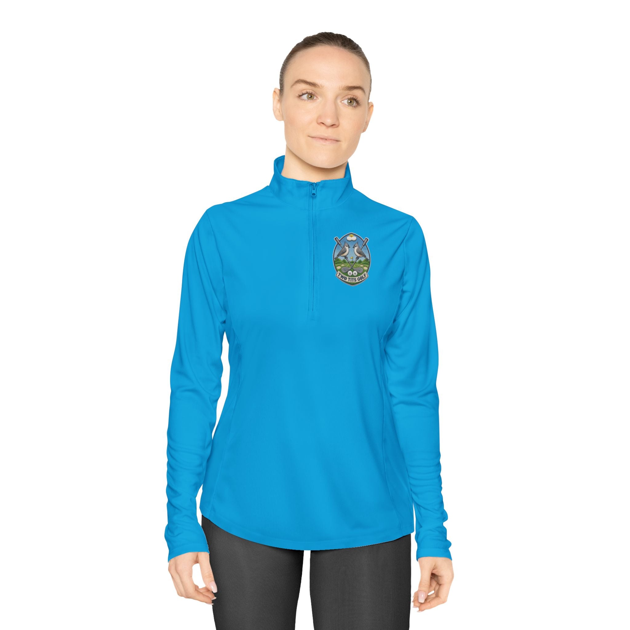 THE SHE-TIT ZIP Women's Quarter-Zip Pullover