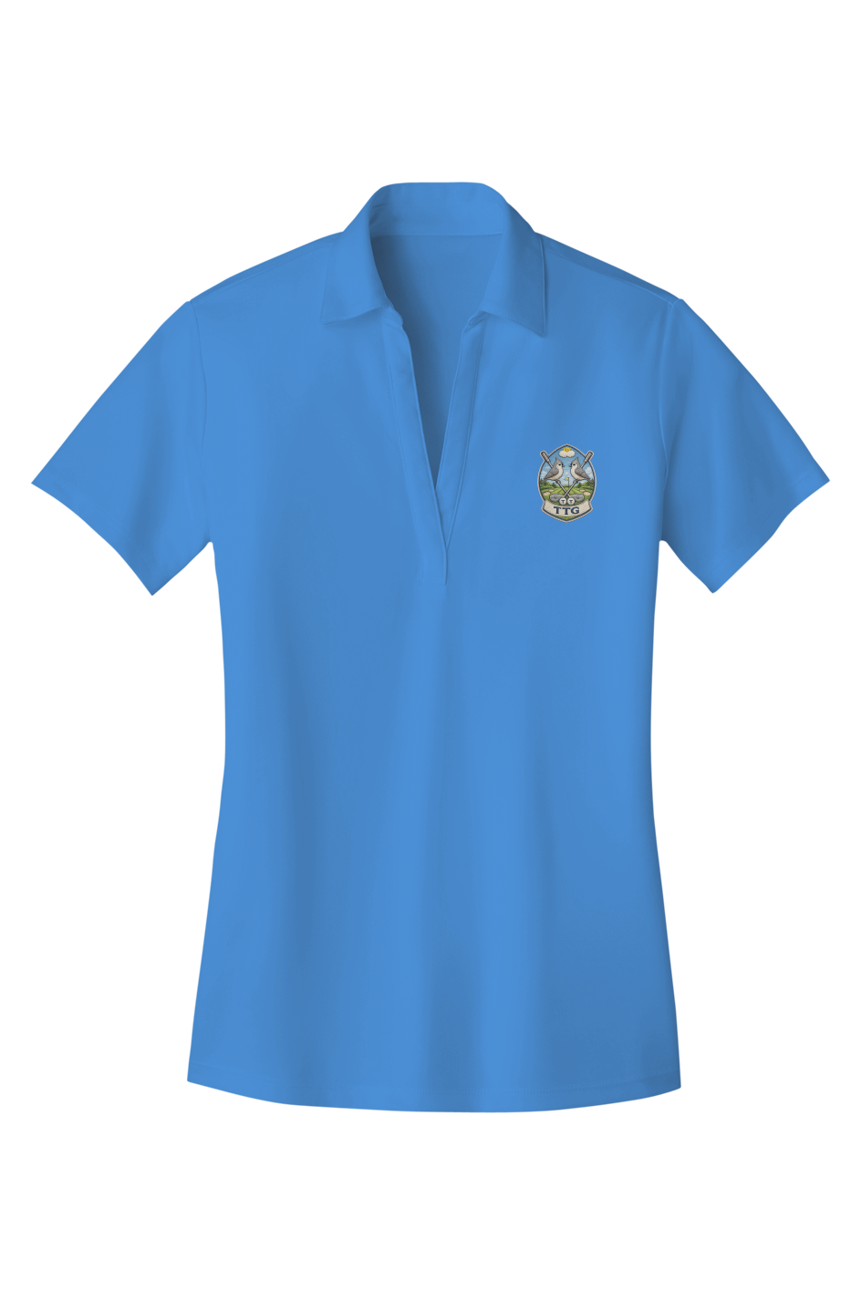 The She-Tit — Women's Silk Touch Performance Polo Confident. Capable. Unapologetic.