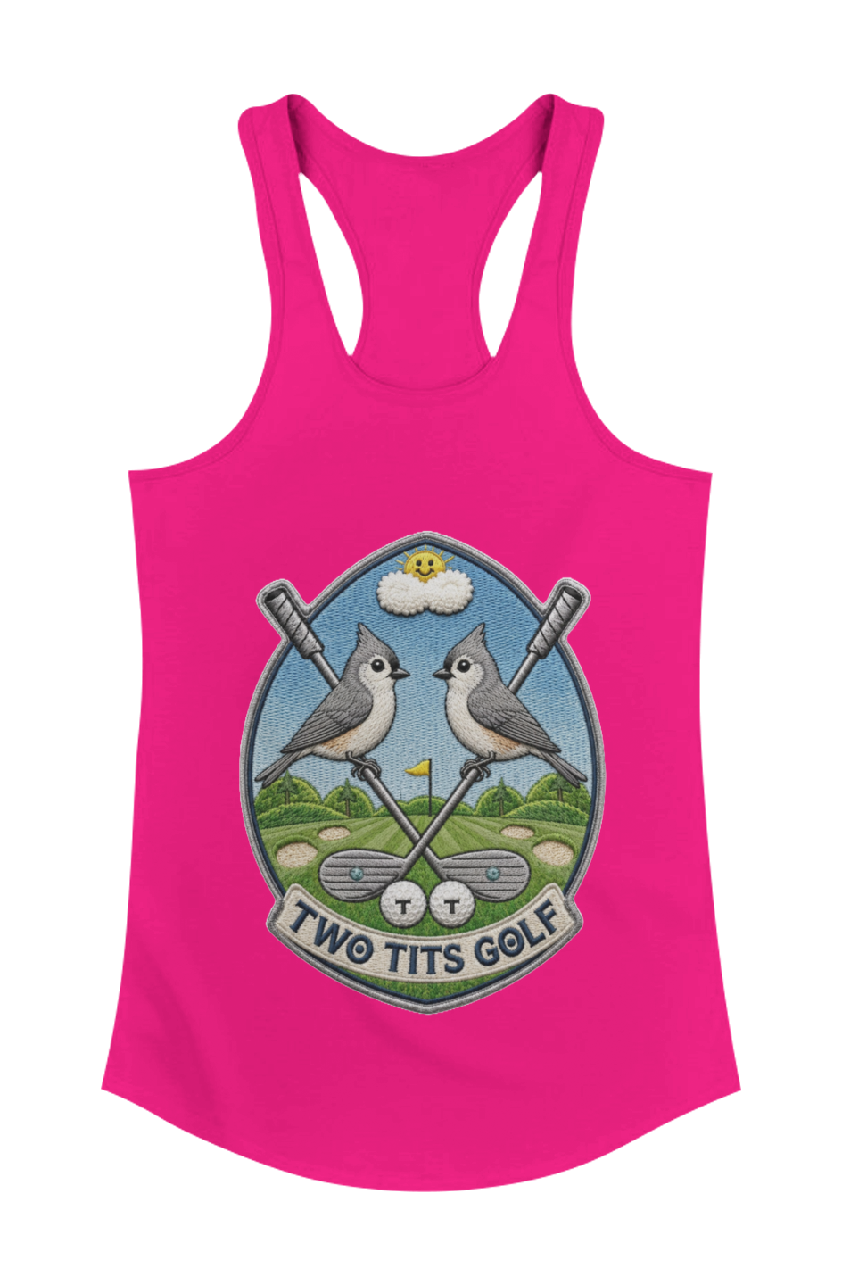 The Tit-Back Women's Racerback Tank
