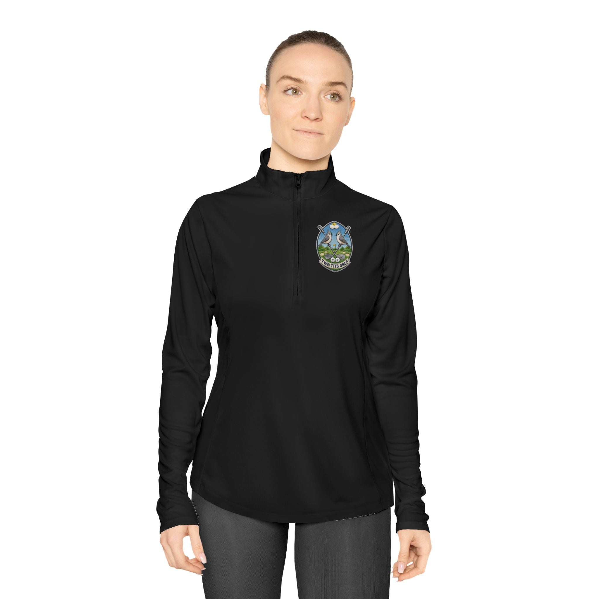 THE SHE-TIT ZIP Women's Quarter-Zip Pullover