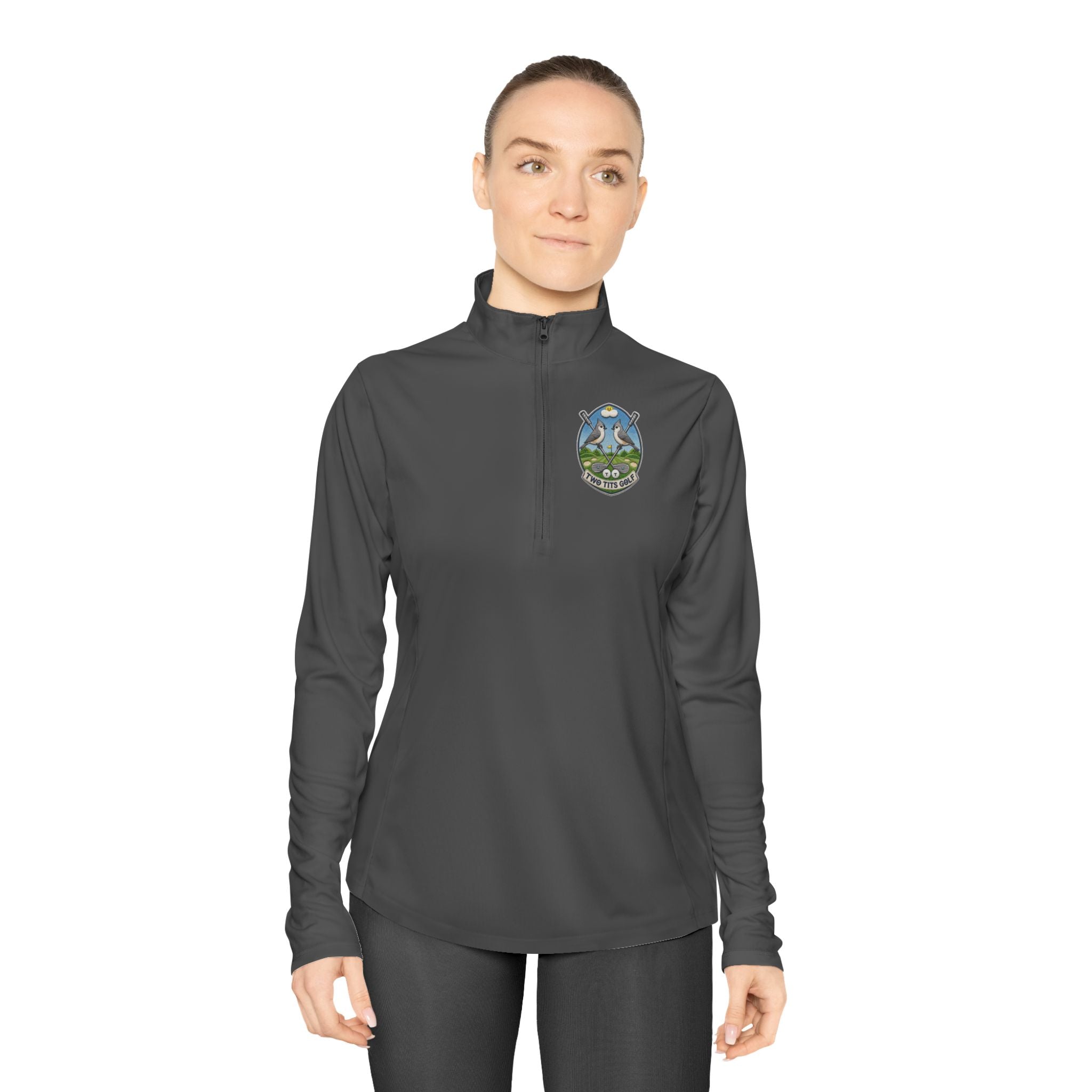 THE SHE-TIT ZIP Women's Quarter-Zip Pullover